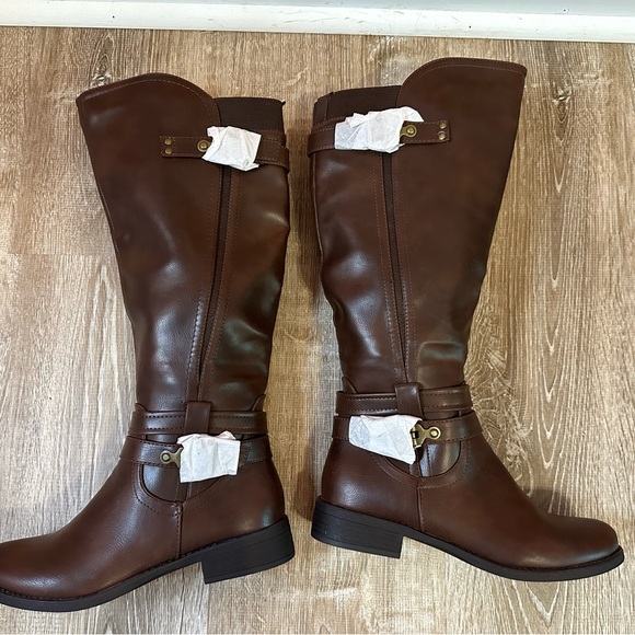 Women’s Global Win Boots, Brown, Size 8 NWOT - Picture 6 of 12